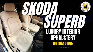 Skoda Superb Seat Covers Upholstery Installation | Complete Interior Modification by Orchis Mumbai