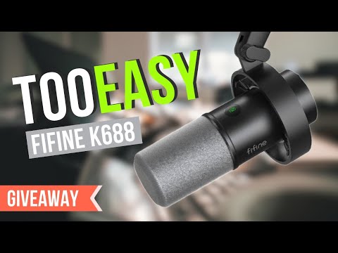 FIFINE K688 USB Microphone Review | Best Budget Microphone for 2023 | Is FIFINE K688 Worth It?