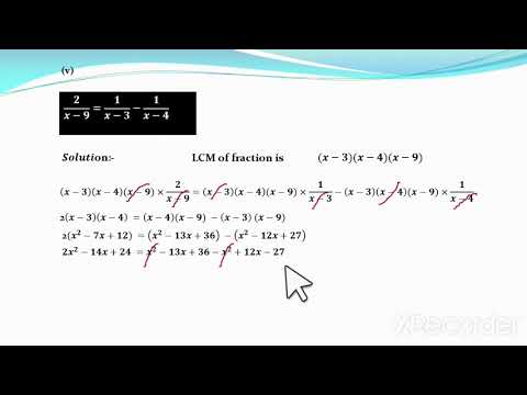 SOLUTION OF QUADRATIC EQUATION