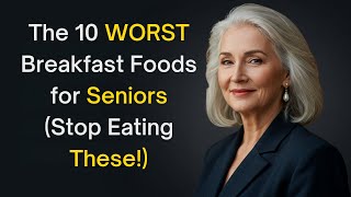 The 10 WORST Breakfast Foods for Seniors (Stop Eating These!)