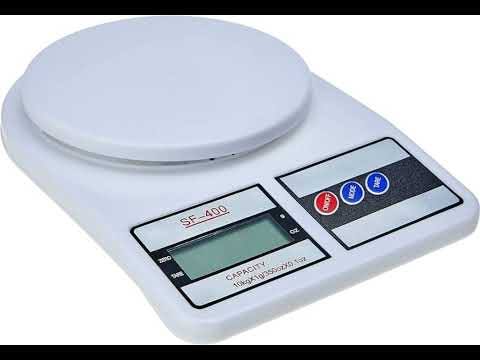 Balança Digital de Cozinha, SF-400, Até 10 kg, Escala 1 grama. Olha essa oferta 😱😱 link na descrição