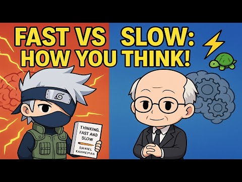 🎯 THINKING FAST AND SLOW 📊 BY DANIEL KAHNEMAN – FULL SUMMARY 🧠