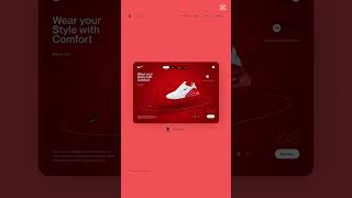 Nike Website Design #ViralDesign #WebDesign #TrendingNow #UIUXDesign #DesignGoals #FrontEndDesign