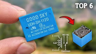 6 Awesome Electronics Projects Using Relay [DIY]