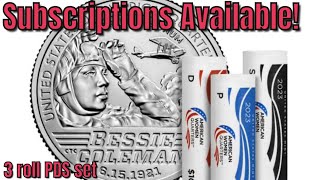 US Mint Subscriptions now available for the AWQ PDS 3 roll set after increasing product limits!