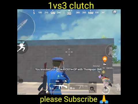 PUBG lite 1vs3 clutch #Short #Shortvideos #Youtubeshort