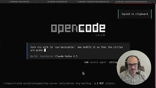 Data visualization creation MCP server concept demo