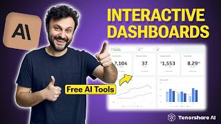Claude 3.5 Sonnet: Create Interactive Dashboards in 2 Mins with AI🤯Free Data Visualization Tools