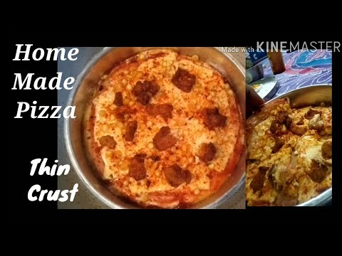 How to make 🍕 pizza at home without oven | Without yeast Quarantine days Pizza| Bengali chef |