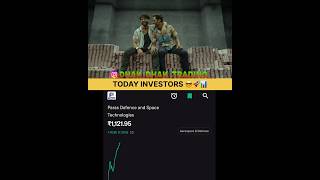 Paras defence investors 😎🚀📊 #stockmarketindia #sharebazar #shorts