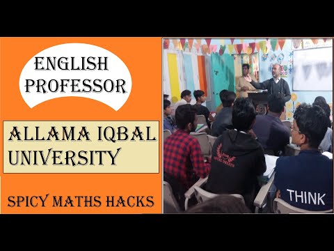 Super English Teacher From Allama Iqbal University (Genius Mind Academy Hyderabad)_ Muhib Sir