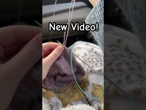 My first #knittingpodcast  is up on my channel now!