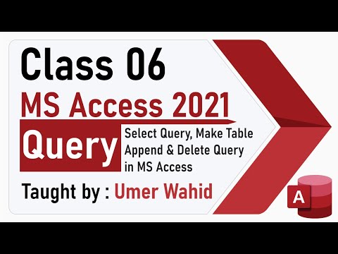 Microsoft Access | Access Queries | Master Institute