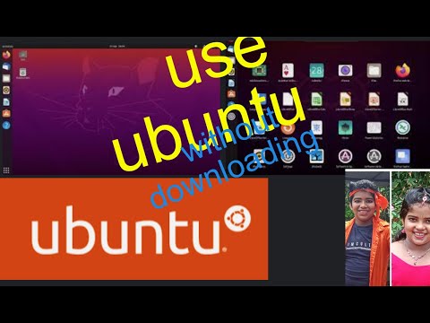 use ubuntu / no download/no install / using browser / ADHIKARSHAS DREAMS
