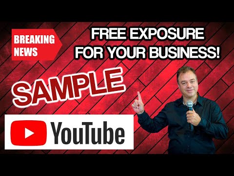 Free Exposure On YouTube Sample for Website