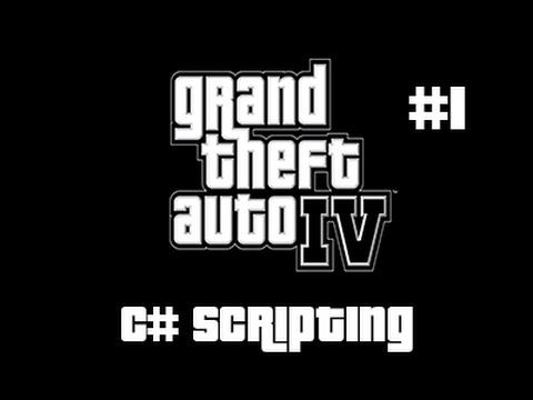 GTA IV C# Scripting Tutorial | Hello World | #1