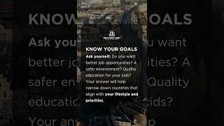 Choosing the right country to move to can change your entire future.