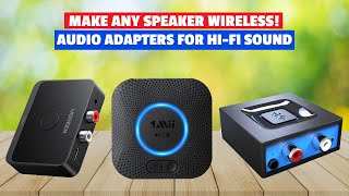 🔥 Make Any Speaker Wireless! 5 Wireless Audio Adapters That Actually Work in 2026