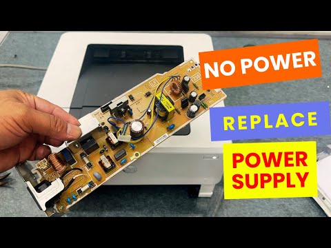 How to Replace the Power Supply Board on HP LaserJet Pro M402dn – Step by Step Guide