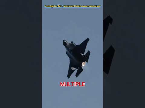 "F-35 Fighter Jet – America’s Stealth Power Unleashed" #airpower #F35 #F35LightningII