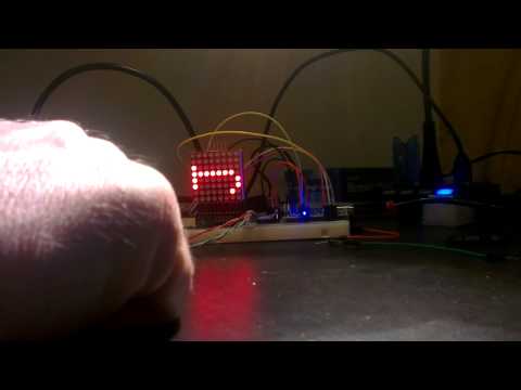 Yet more rotary encoder linked matrix scrolling