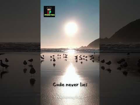 programming Quotes : Code Never lies ....