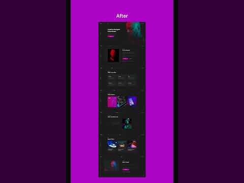 Before & After | Web Design