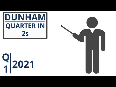 Dunham | Quarter in 2s | Q1 2021