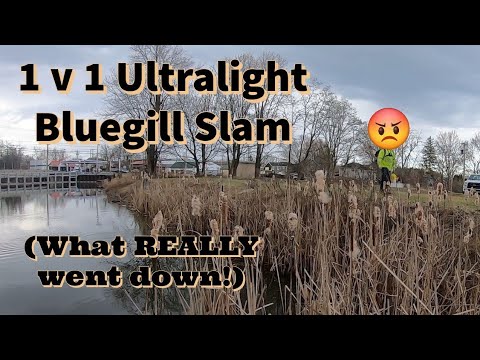 1v1 Ultralight Bluegill Slam (what REALLY went down!)