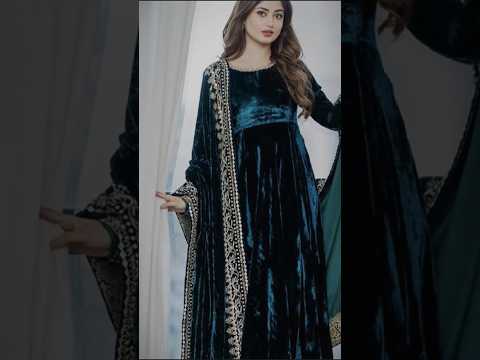 Velvet Dresses designs 2024  | Winter collection 🤩💯 | #winterdress #winter #velvet #dress