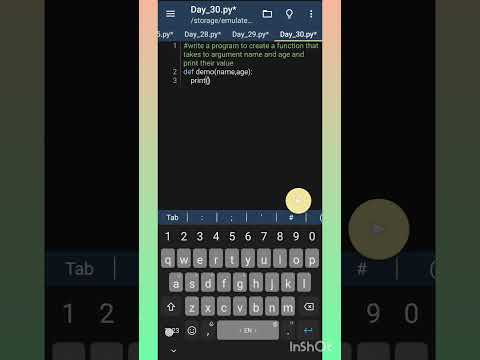 Day_30 || Python using two arguments || using function || #python #shorts