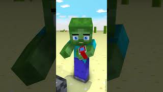 Zombie Becomes Herobrine in Thor's Hammer Challenge ⚡⌚| Transform Watch
