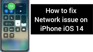 How to fix network issue on iphone | Network issue on ipone and ipad after update 14