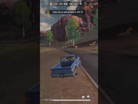 car driving in freefir #gaming