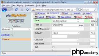 PHP Tutorials: Register & Login: Email activation (Part 1)
