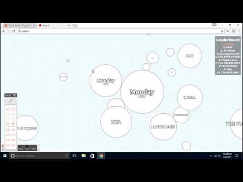 Monday- Agar.io White-Out!