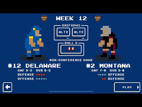 Montana Rebuild Episode 11: vs #12 Delaware