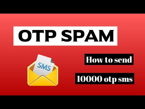 Send Continous OTP SMS in a Single Click020 | #SMS Bombing prank | Hindi