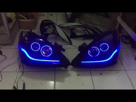 Headlamp Custom Toyota Avanza OLD With Neo Matrix Led