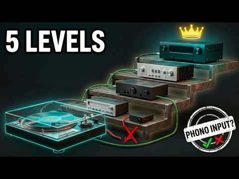 Why Your Turntable Sounds TERRIBLE on a Cheap Amp (5 LEVELS Explained)