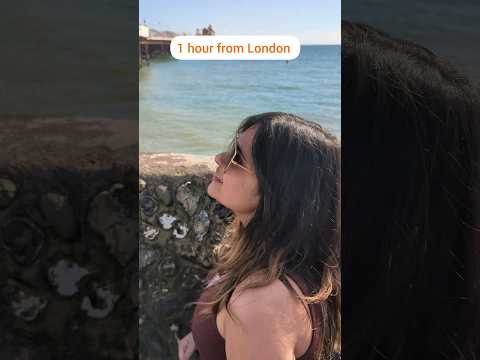 Perfect day trip from London - Brighton.. #exploreuk #daytripfromLondon #viralshorts