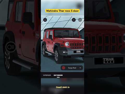 Mahindra Thar roxx 5 door