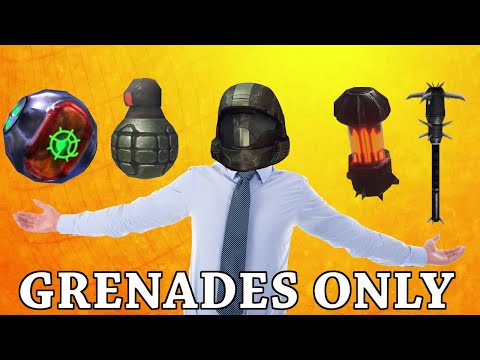 Can you beat Halo 3 ODST with ONLY grenades?