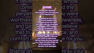 Train in #powerdynamics to overcome #shame . Last call to join Unleashed. Book a call now.