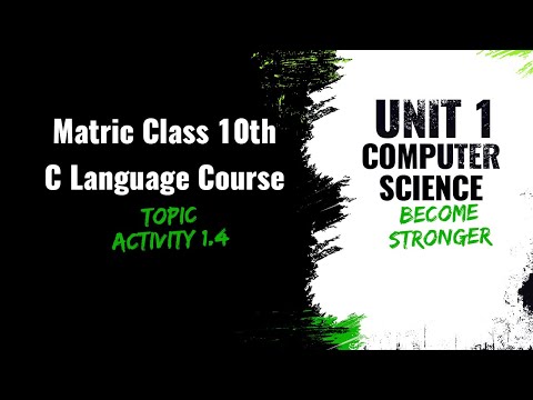 Computer Science Class10 new book 2021 22, Unit-1 activity 1.4