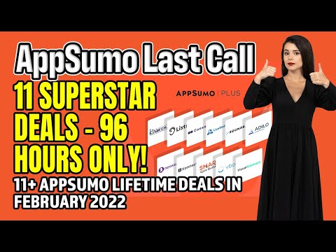 AppSumo Last Call 🌮 LTDs | 11 Superstar Deals - 96 Hours Only! 🔥