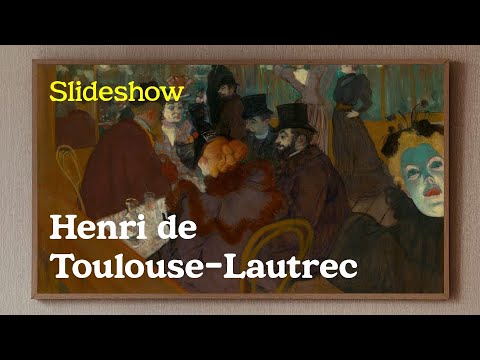 TV Art Slideshow | Henri de Toulouse-Lautrec | 1 Hour | No Music | 명화 슬라이드 | 회화 | 미술 | 명화감상 | 더프레임tv