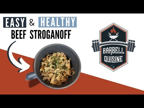 Healthy Stroganoff Recipe | Easy Beef Stroganoff for Flavor-Packed Meal Prep