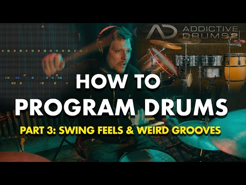 How to Program MIDI Drums with Addictive Drums 2 | Understanding Swing Values (Part 3)