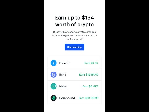 Earn 164$ Worth of crypto with coinbase #shorts